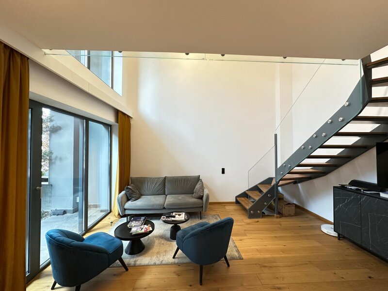 Pipera, duplex modern cu terasa, gradina si sistem smart home complet.