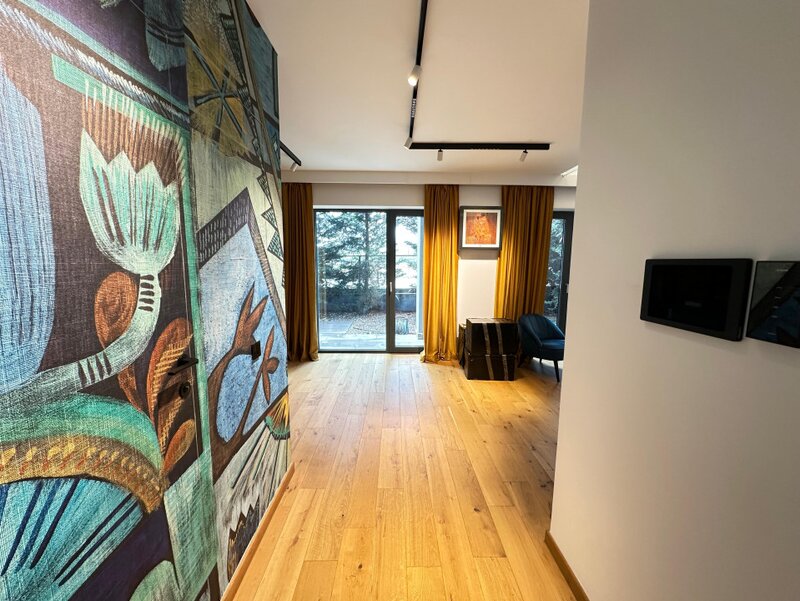 Pipera, duplex modern cu terasa, gradina si sistem smart home complet.